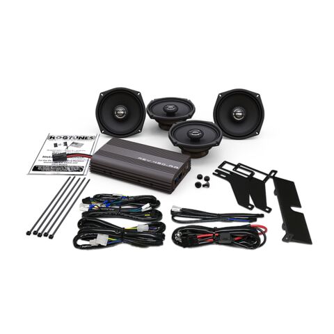 Hogtunes 450 Big Ultra Stereo Upgrade Kit For Harley Touring 2000-2013