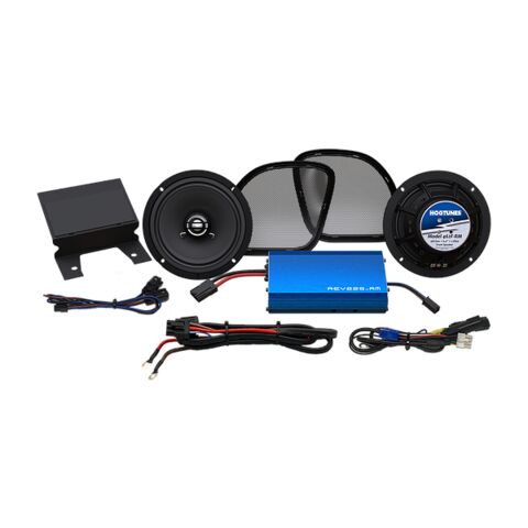 Hogtunes G4 REV Speaker And Amp Kit For Harley Road Glide 2015-2024