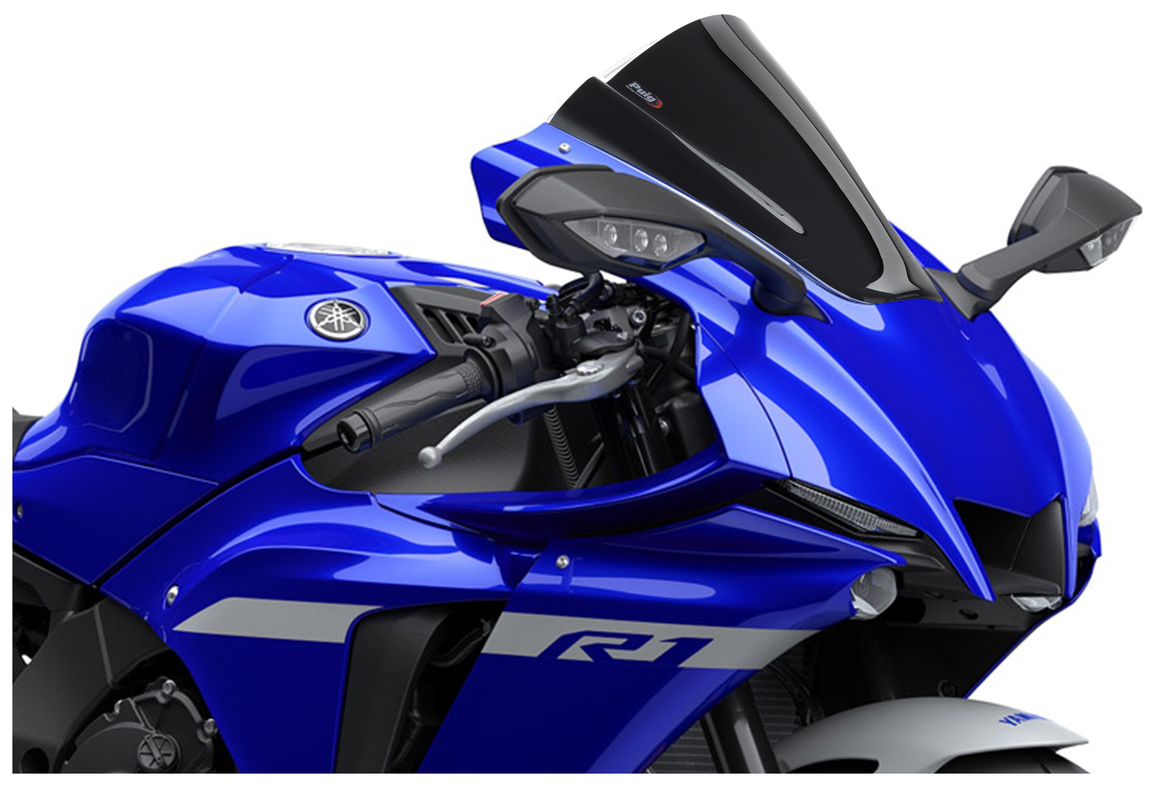 Puig Z-Racing Windscreen Yamaha R1 2020-2026 - Cycle Gear