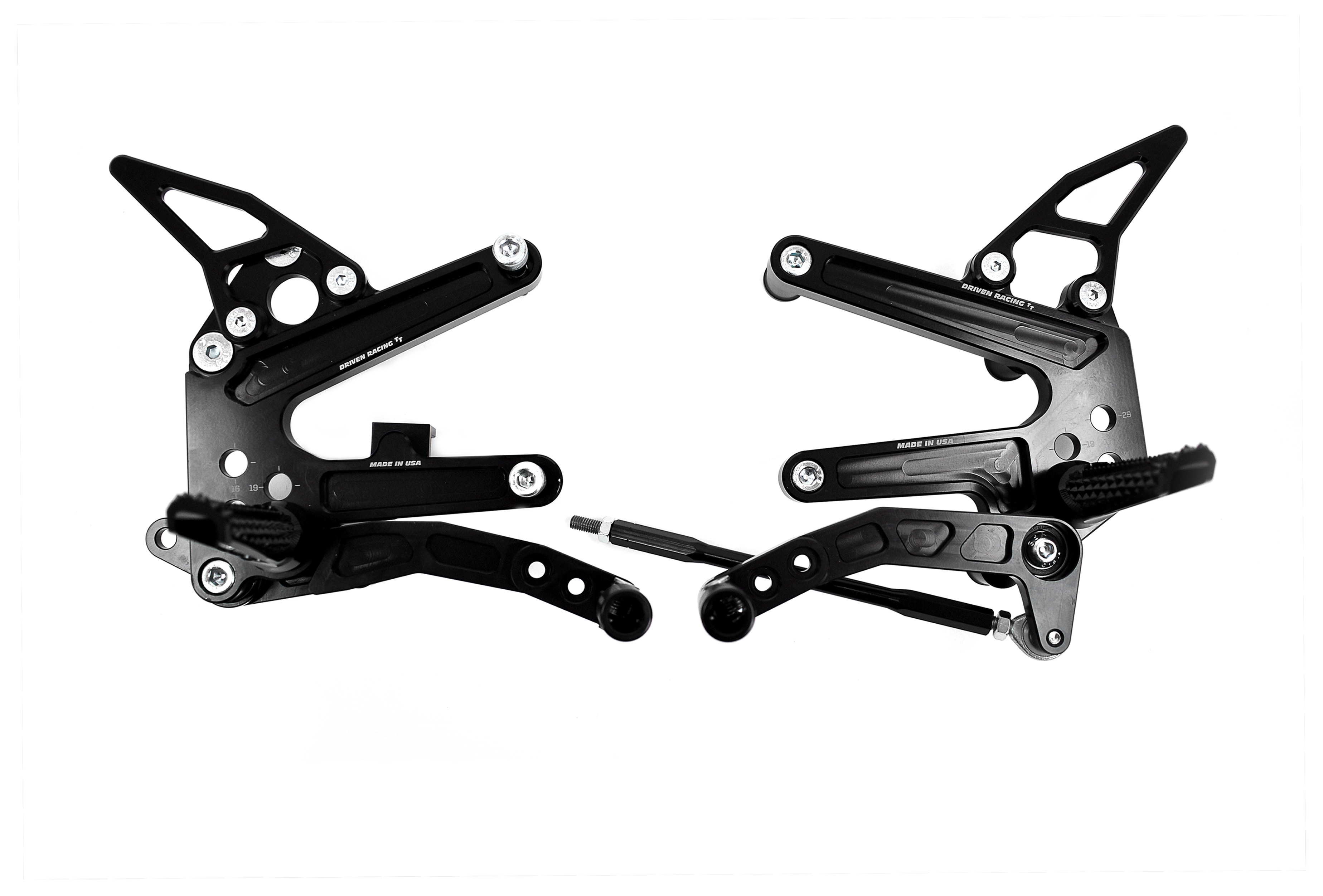 Driven Racing TT Rearsets Kawasaki Z900 20172018 Cycle Gear