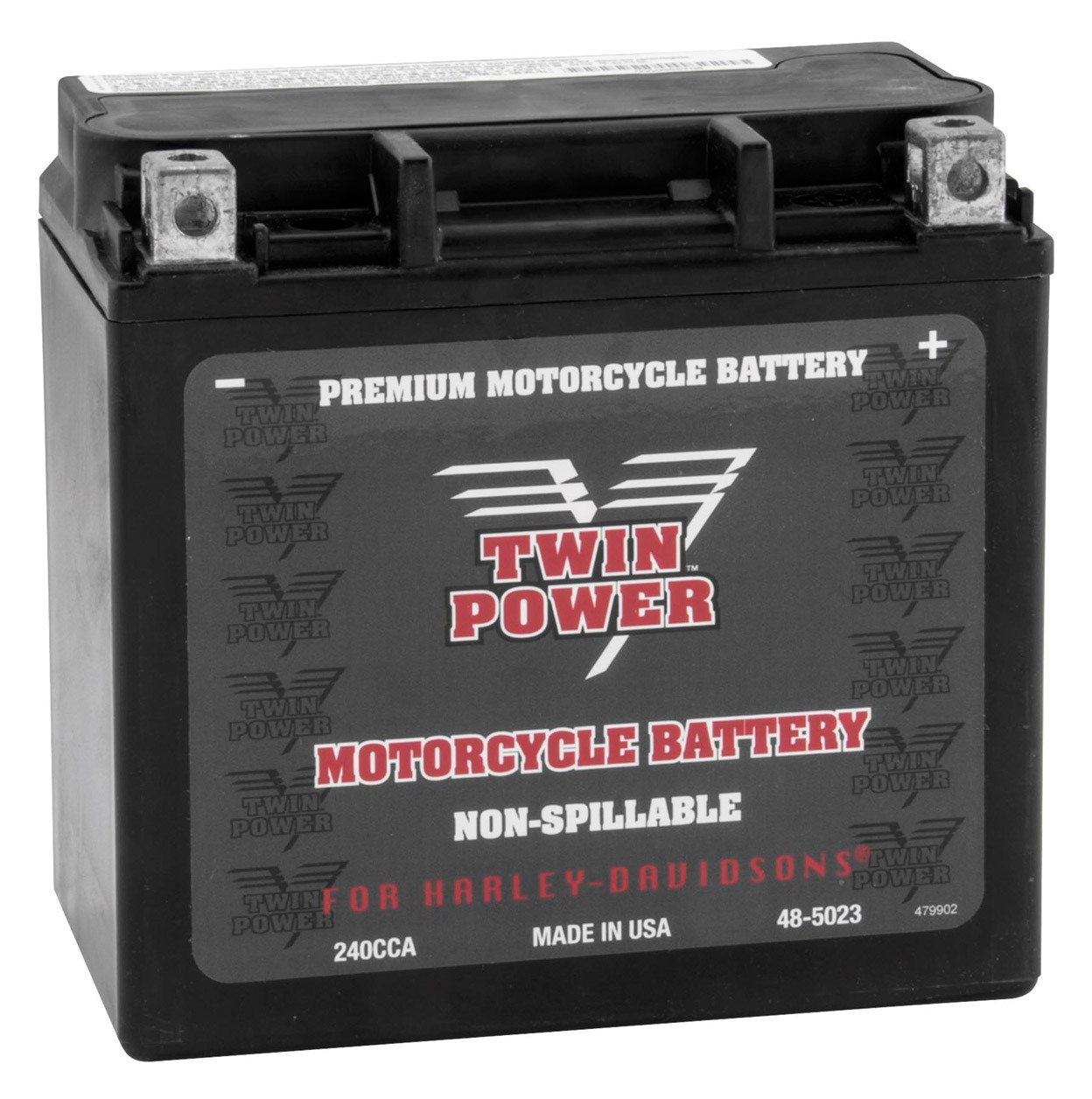 Twin Power GYZ16HL Factory Activated AGM Premium Battery - Cycle Gear
