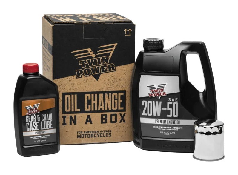 Twin Power Conventional Oil ChangeInABox For Harley Sportster 1986