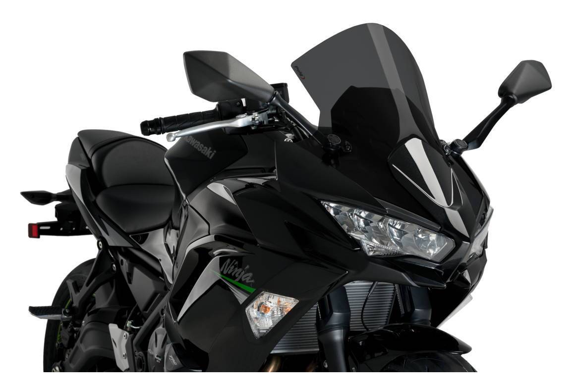 Puig R-Racer Windscreen Kawasaki Ninja 650 2020-2025 - Cycle Gear