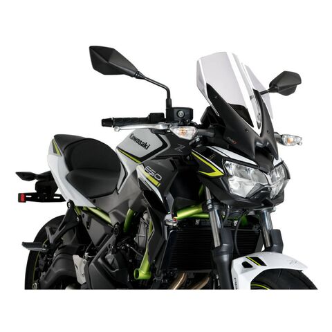 Puig Touring Naked New Generation Windscreen Kawasaki Z650 2020-2024