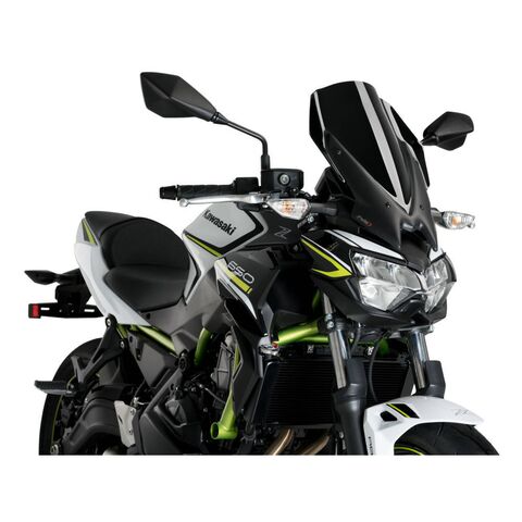 Puig Touring Naked New Generation Windscreen Kawasaki Z650 2020-2024