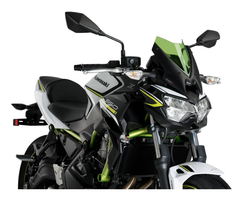 【マドレーヌ】 Puig Naked New Generation Windscreen Kawasaki Z650 2020-2025