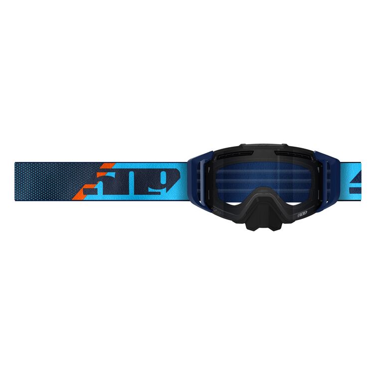 Cyan Navy/Clear Lens