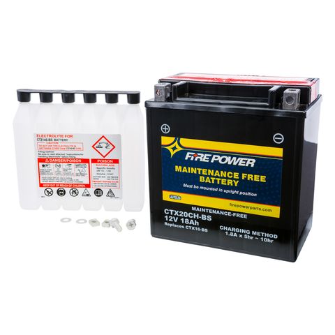 Fire Power High Performance Maintenance Free AGM Battery