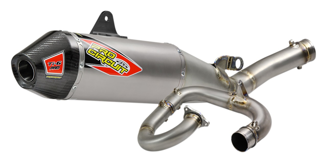 Pro Circuit Ti-6 Pro Titanium Exhaust System Yamaha YZ450F 2020-2021