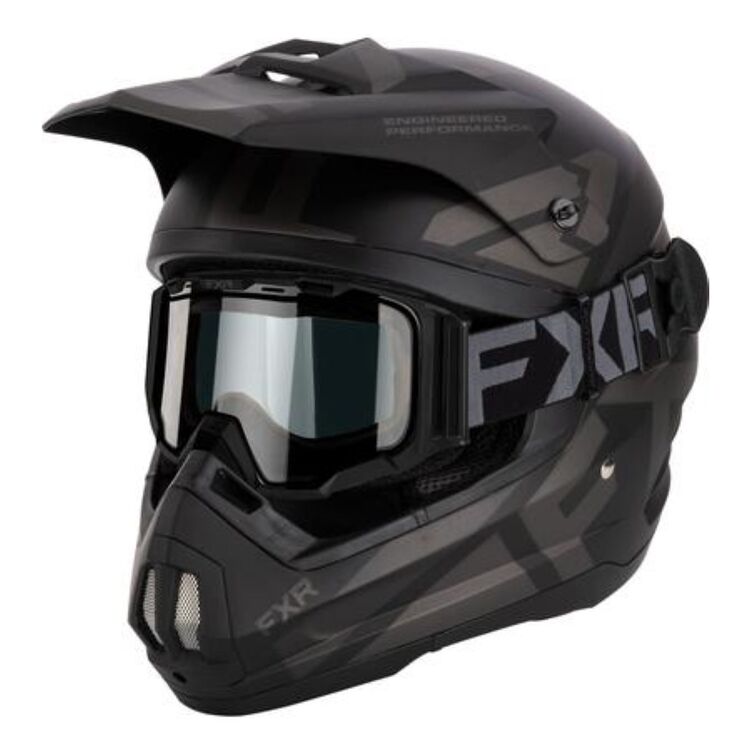 FXR Torque Team Cold Stop Helmet With 