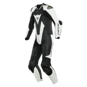 Dainese Laguna Seca 5 1pc Leather Suit Perf. - Black/White 52