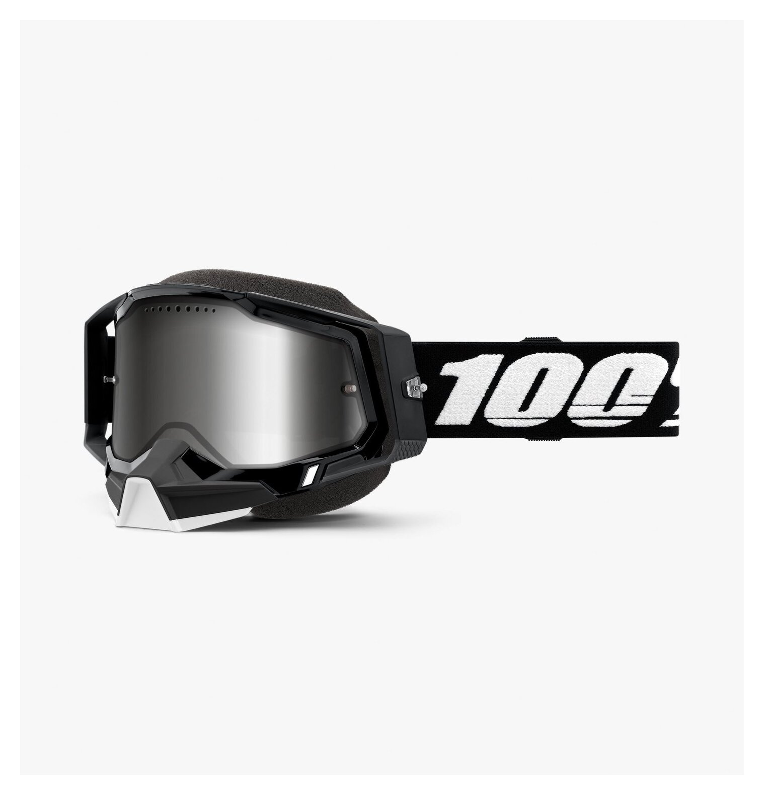 100 Racecraft 2 Snowmobile Goggles Mirrored Lens Cycle Gear