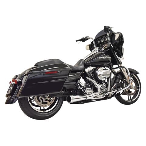 Bassani Road Rage 2-Into-1 Shorty Exhaust Harley Touring 1995-2016