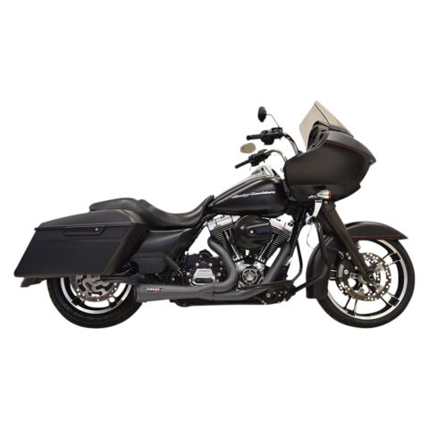 Bassani Road Rage 2-Into-1 Shorty Exhaust Harley Touring 1995-2016