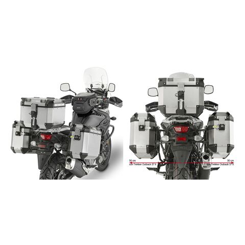 Givi PL3112CAM Side Case Racks Suzuki V-Strom 650 / 650XT 2017-2025