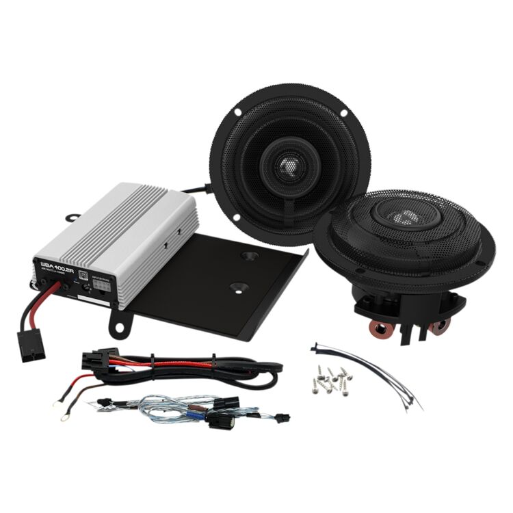 Wild Boar By Hogtunes 6.5" Speakers & 400 Watt Amp Kit For Harley Touring 2014-2024