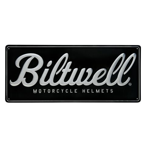 Biltwell Metal Shop Sign