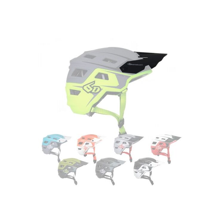 6D ATB-1T MTB Helmet Replacement Visor