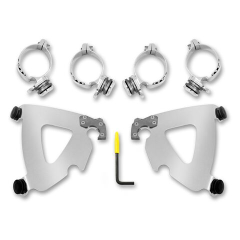 Memphis Shades Gauntlet Fairing Trigger-Lock Mount Kit For Harley Sportster Forty-Eight 2016-2022