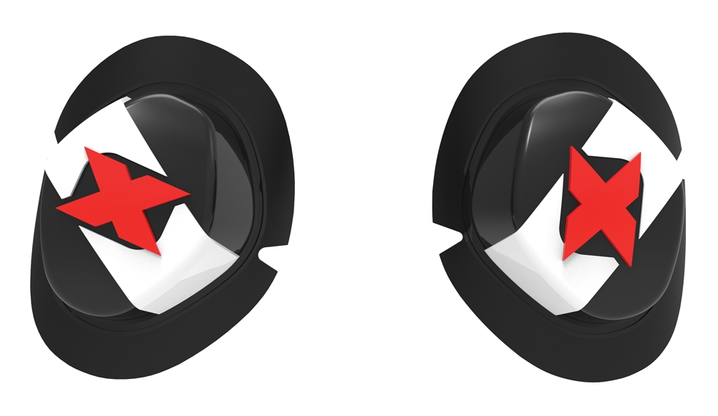 Oxford Icon Knee Sliders Cycle Gear