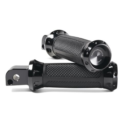 Performance Machine Overdrive Foot Pegs for Harley Softail 2018-2025