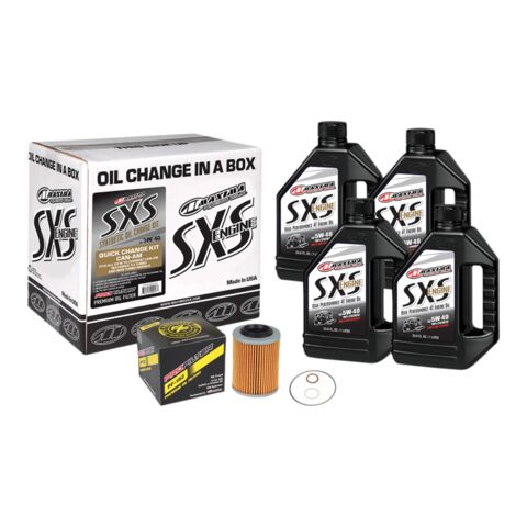 Maxima SxS Full Synthetic Quick Change Oil Kit Can-Am Maverick X3 / Turbo 2016-2021