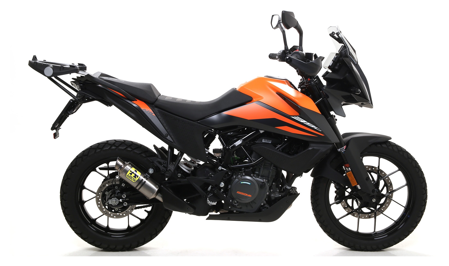 Arrow GP2 SlipOn Exhaust KTM 390 Adventure 20202024 Cycle Gear