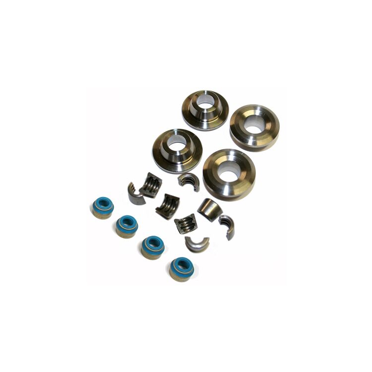 Feuling Titanium Valve Spring Retainer Kit For Harley