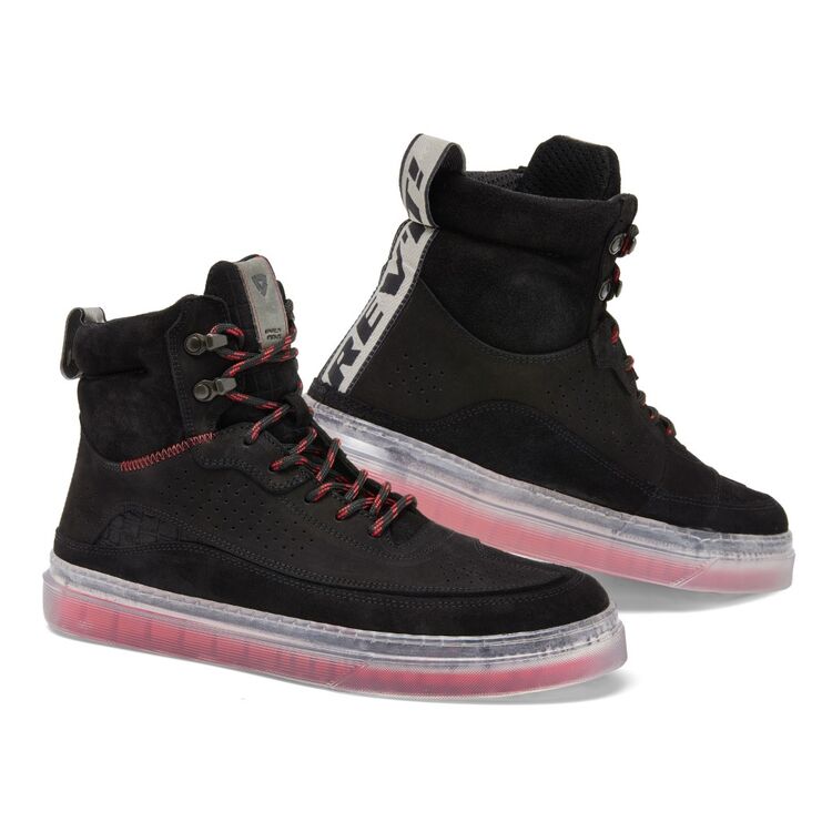 Black/Neon Red