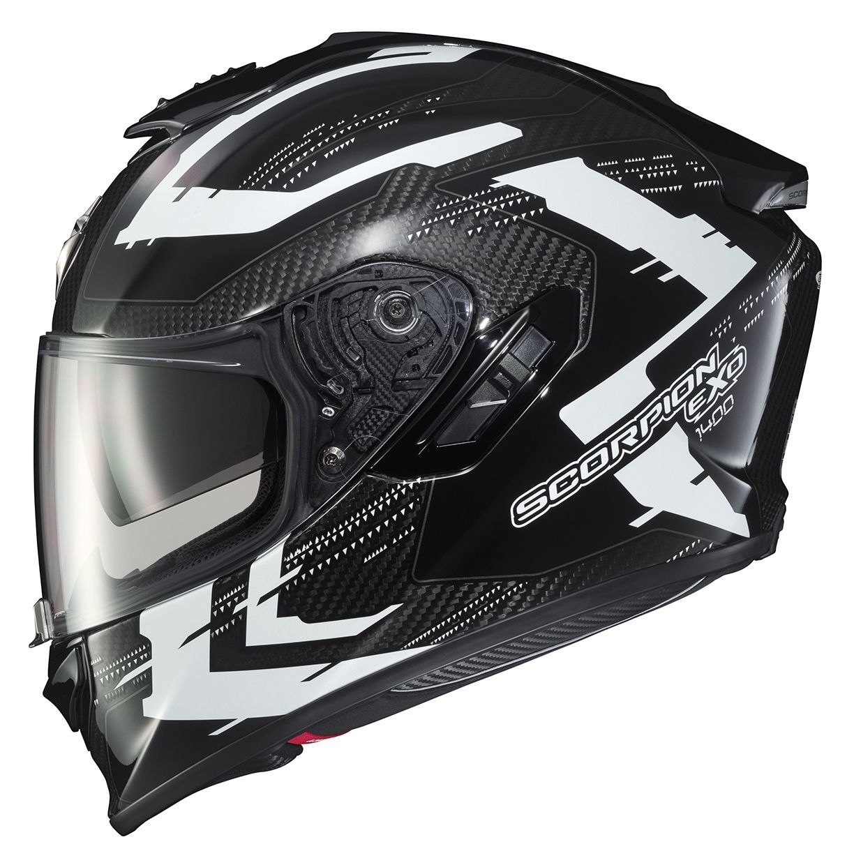 Scorpion EXOST1400 Carbon Caffeine Helmet (XL) Cycle Gear