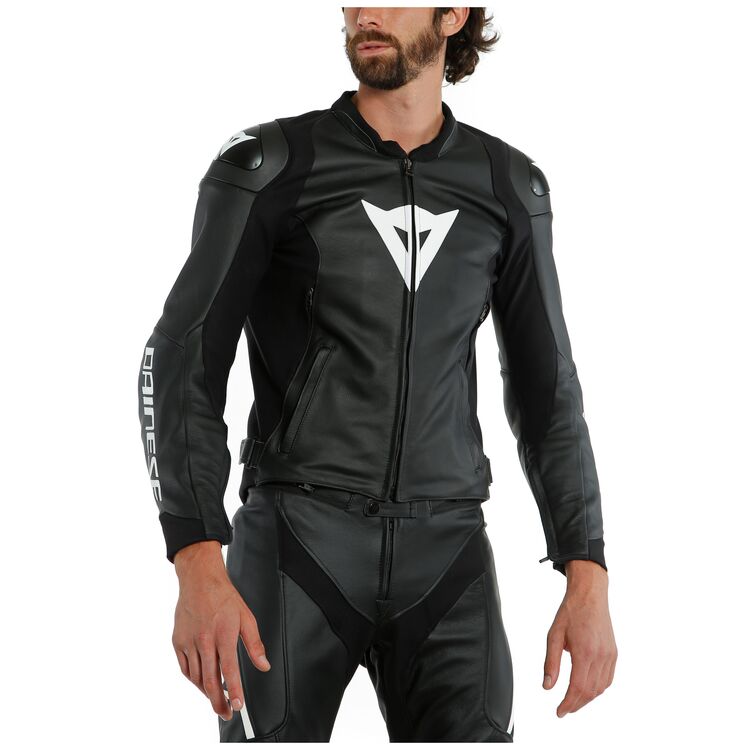 Dainese Sport Pro Perforated Leather Jacket Cycle Gear