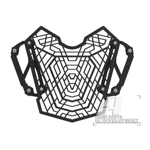 AltRider Stainless Steel Headlight Guard Kit Yamaha Tenere 700 2021-2024