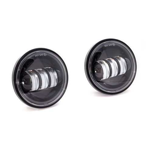 Letric Lighting Co. 4.5" LED Fog/Passing Lights For Harley 1997-2025