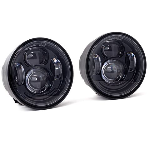 Letric Lighting Co. LED Headlamp For Harley Dyna Fat Bob 2008-2017