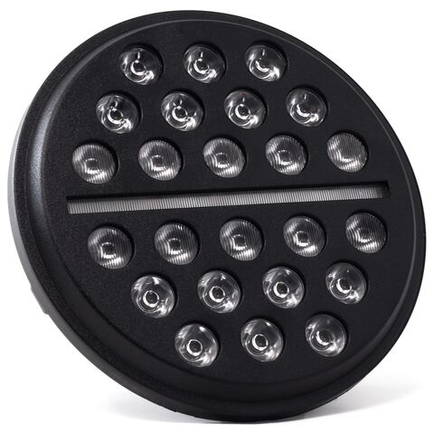 Letric Lighting Co. 7" LED Buck-Shot Style Mini-Multi Headlamp For Indian 2014-2025