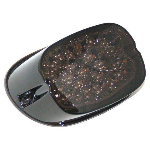 Letric Lighting Co. Squareback LED Taillight w/ Integrated Turn Signals For Harley 1999-2025