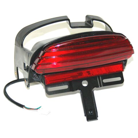 Letric Lighting Co. LED Taillight w/ Integrated Turn Signals For Harley Softail 2006-2017