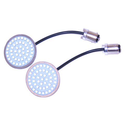 Letric Lighting Co. Bullet Style LED Switchbacks Turn Signal Inserts For Harley 2000-2025