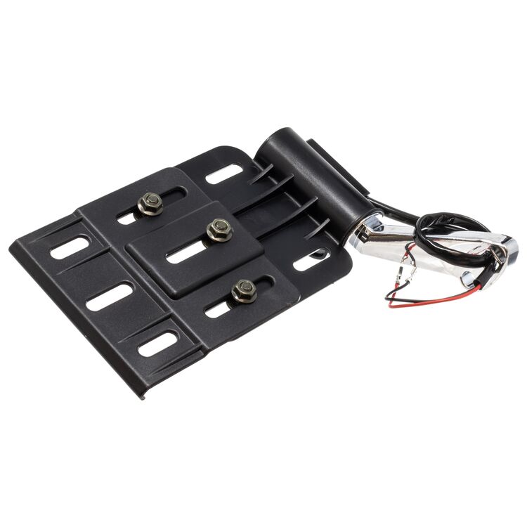 Letric Lighting Co. Foldable Side Tag Mount For Harley Sportster / Dyna & Custom Applications