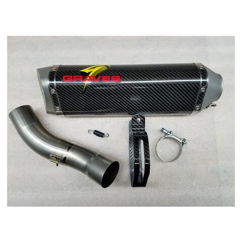Graves Cat Eliminator Slip-On Exhaust Kawasaki ZH2 2020