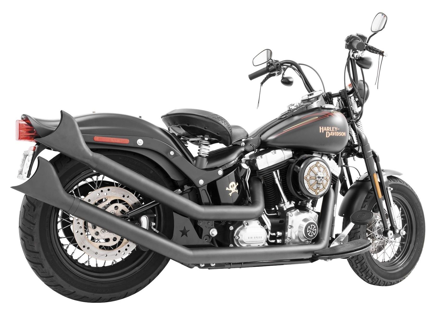 upsweep fishtail exhaust