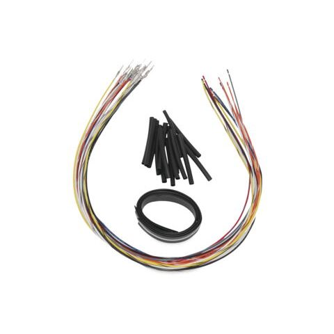 Namz 24" Universal Handlebar Switch Wire Extension For Harley Dyna / Softail 2007-2013