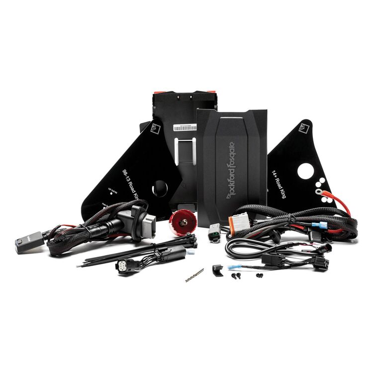 Rockford Fosgate Amplifier Installation Kit For Harley Road King 1998-2025