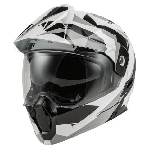 AGV K3 Motorcycle Helmet Cheek Pads Replacement - 35mm Gray, Removable & Washable