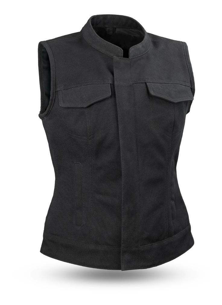 First Manufacturing Ludlow Women's Canvas Vest Cycle Gear