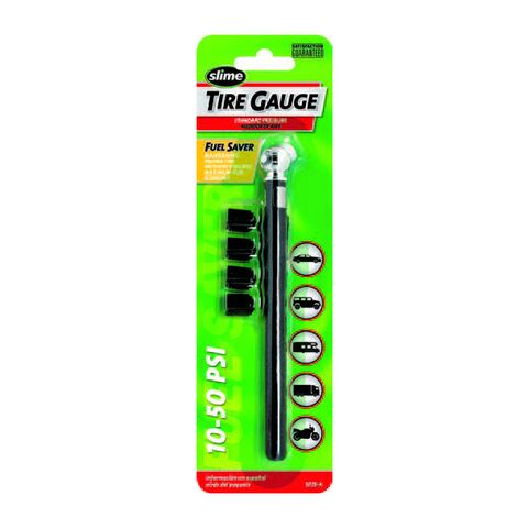 Slime 10-50 PSI Pencil Tire Gauge