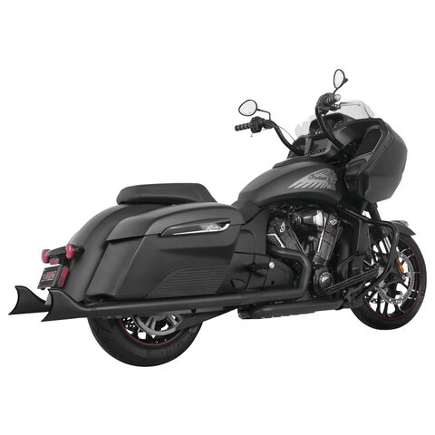 Freedom Performance Exhaust 2.5" Sharktail Slip-On Mufflers For Indian Challenger / Pursuit 2020-2025