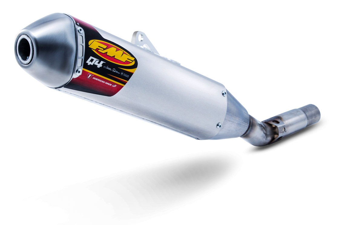 FMF Q4 Slip-On Exhaust Suzuki / Kawasaki 400cc 2000-2024 - Cycle Gear