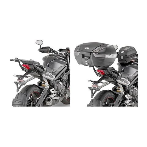 Givi 6412FZ Top Case Support Brackets Triumph Street Triple 765 R / S / RS 2017-2020