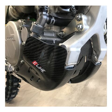 E-Line Carbon Fiber Skid Plate Kawasaki KX450 / X / SR 2019-2023